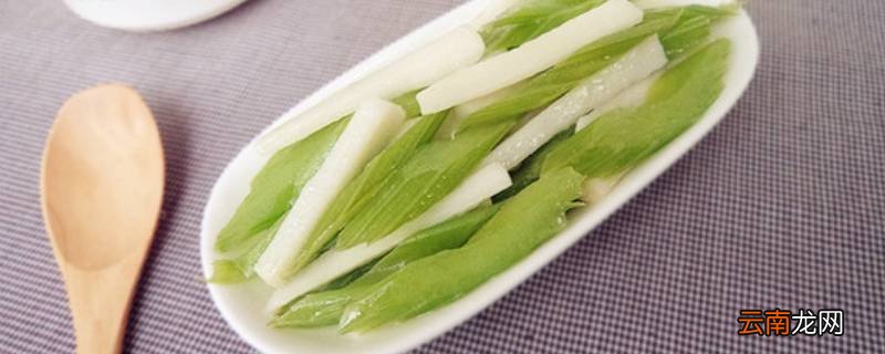 芹菜山药怎么炒好吃