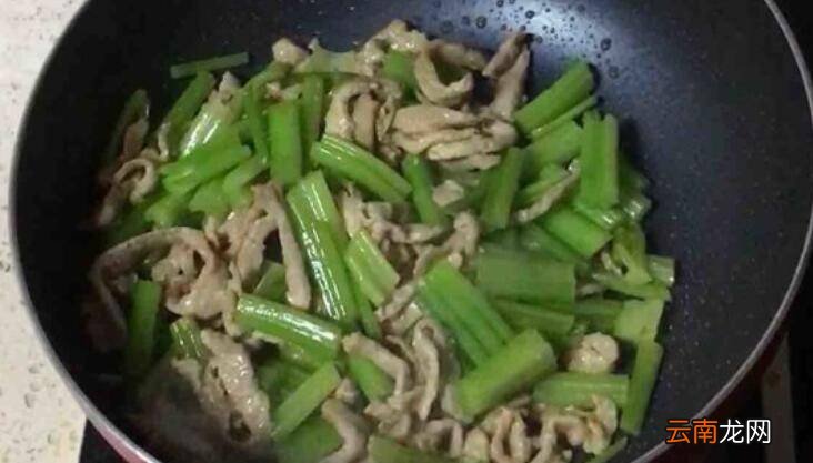 芹菜肉丝怎么炒