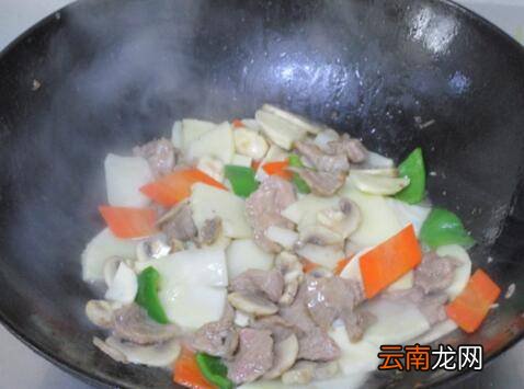 生肉片怎么炒