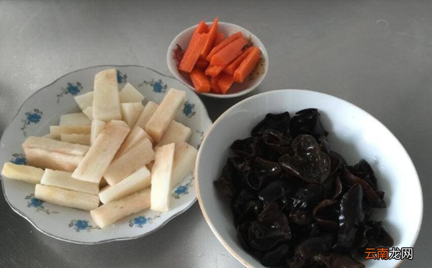 山药胡萝卜木耳怎么炒