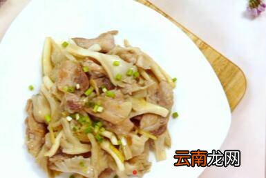 平菇炒肉怎么炒好吃