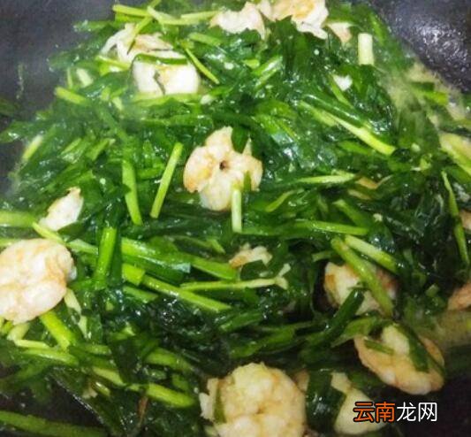 韭菜炒虾仁怎么做
