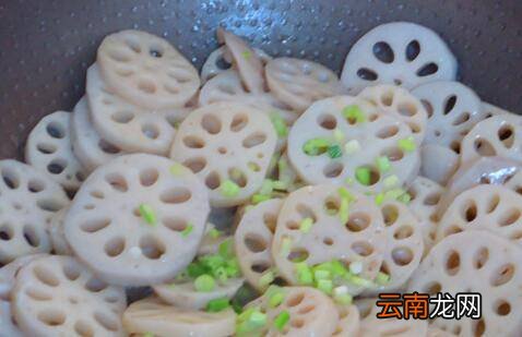 清炒莲藕怎么做