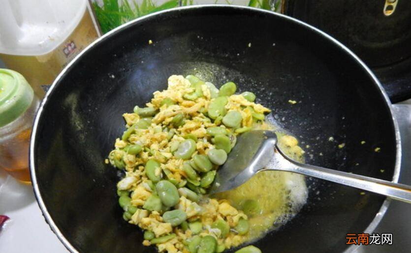 蚕豆炒鸡蛋怎么炒好吃