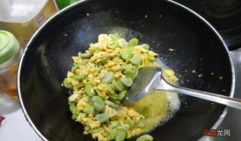 蚕豆炒鸡蛋怎么炒好吃