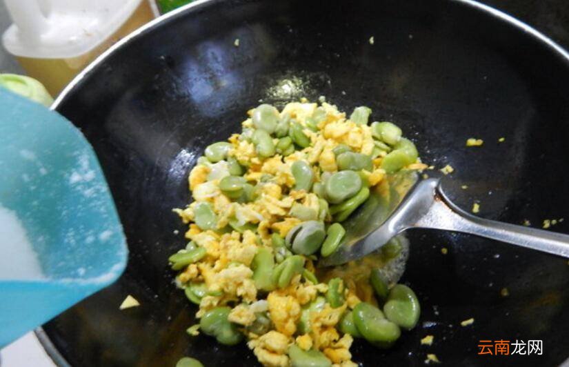 蚕豆炒鸡蛋怎么炒好吃