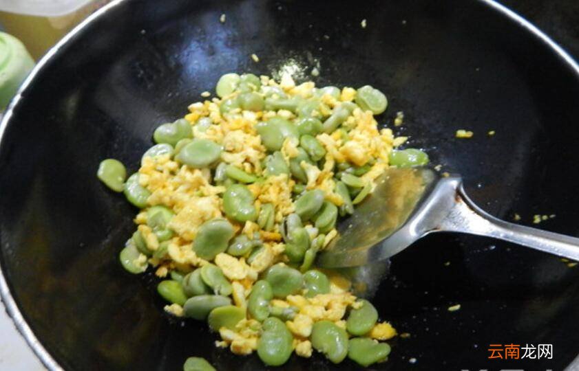 蚕豆炒鸡蛋怎么炒好吃