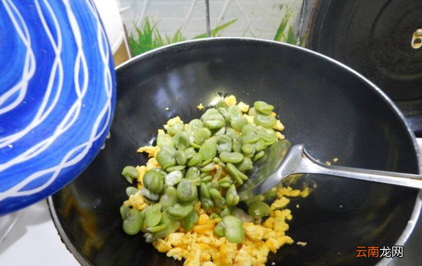 蚕豆炒鸡蛋怎么炒好吃