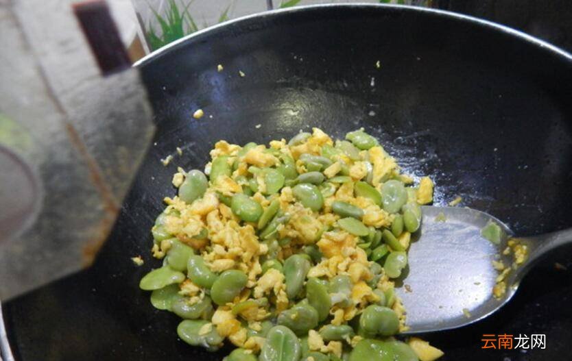 蚕豆炒鸡蛋怎么炒好吃