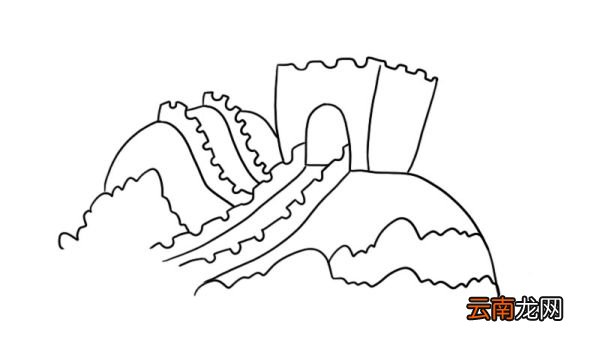 长城简笔画 长城简笔画怎么画