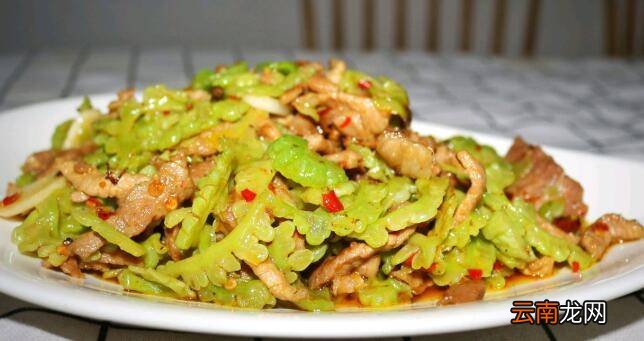 苦瓜炒肉丝怎么做