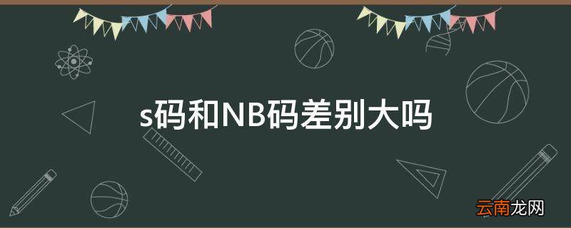 s码和NB码差别大吗
