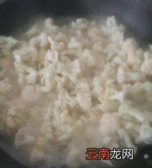 清炒菜花怎么炒