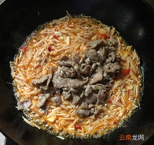金针菇和肉怎么炒好吃