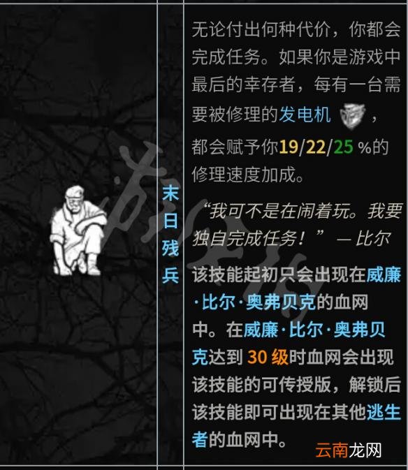 黎明杀机全人物技能介绍评测 黎明杀机人类最强技能是什么 携手合作