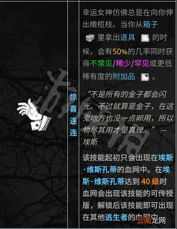 黎明杀机全人物技能介绍评测 黎明杀机人类最强技能是什么 携手合作