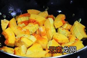 南瓜炒虾米怎么做