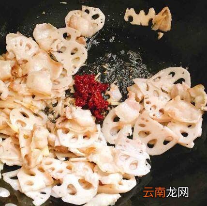 藕炒肉怎么做