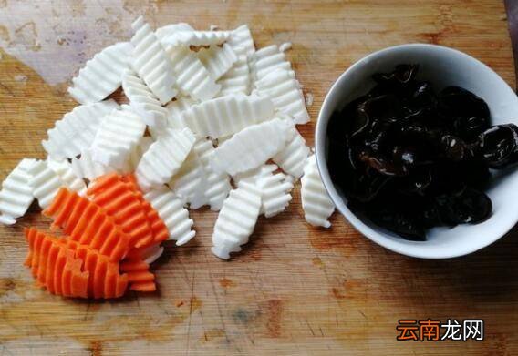木耳胡萝卜山药怎么炒