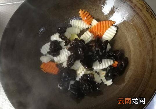 木耳胡萝卜山药怎么炒