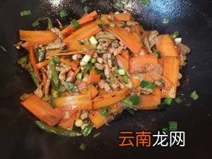 萝卜炒肉怎么做好吃