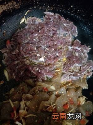 牛肉炒魔芋怎么做