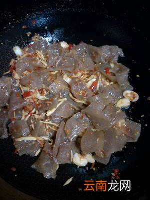 牛肉炒魔芋怎么做