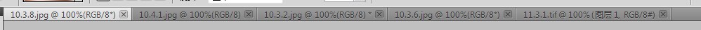 Photoshop cs5之排列多个文档