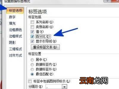excel饼图如何显示数据和百分比