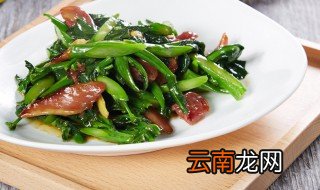 芥兰怎么炒最好吃 芥兰如何炒好吃