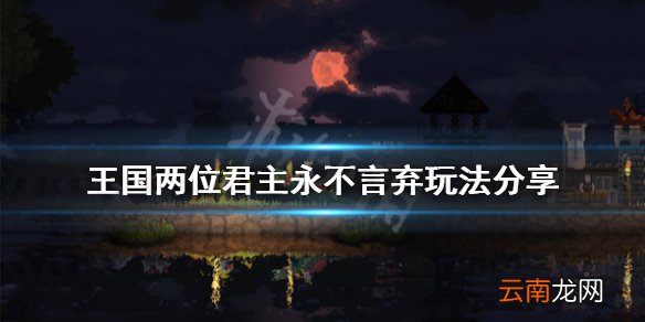 王国两位君主永不言弃成就怎么玩 王国两位君主永不言弃玩法