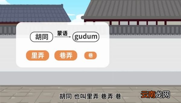 胡同来自满语还是蒙语 胡同来自蒙语吗