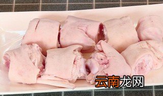猪蹄去腥简单方法 猪蹄去腥的方法介绍