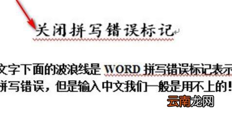word文档出现红色波浪线是什么意思