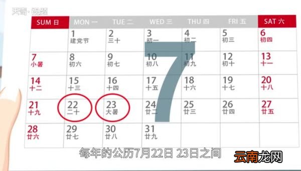 大暑是最热的时候吗 三伏天最热的时候是大暑吗