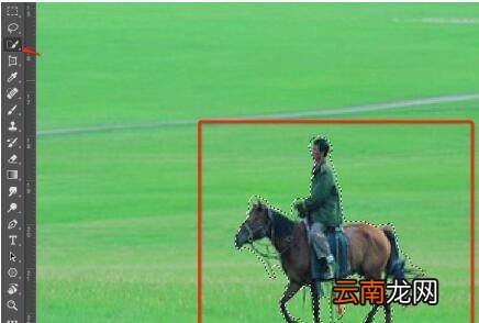ps把人p掉保留完整背景