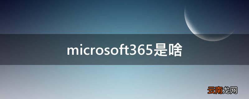 microsoft365是啥