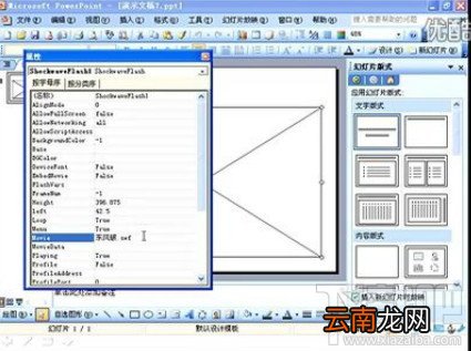 PPT视频教程PPT制作中如何插入Flash动画