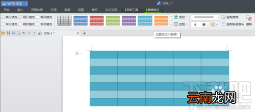 wps怎么做表格和美化 wps表格的基本操作