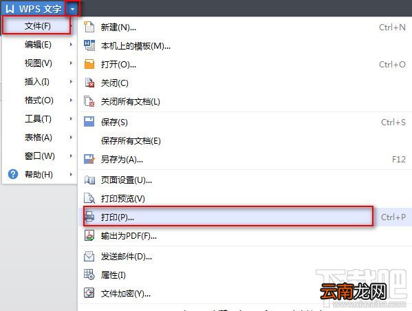 WPS文字打印基础设置介绍