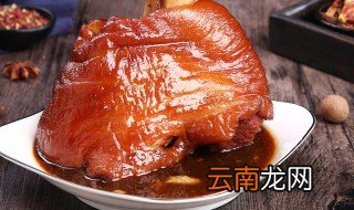 酱香肘子怎么做 酱香肘子做法介绍