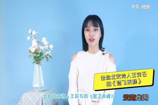 不畏浮云遮望眼出自哪位诗人 不畏浮云遮望眼的意思