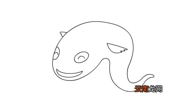 娃娃鱼简笔画 娃娃鱼的画法