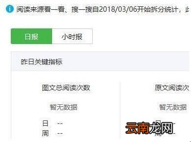微信如何统计阅读量