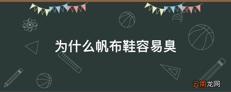 为什么帆布鞋容易臭