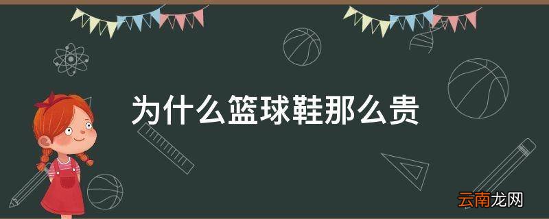 为什么篮球鞋那么贵