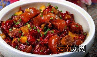 红烧猪脚简单做法大全 又美味又好吃的红烧猪脚的做法