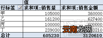 EXCEL数据透视表怎么用