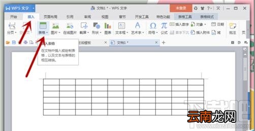 WPS文字Word中怎么制作三线表格