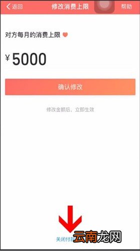 支付宝中将亲情号支付功能关掉具体操作方法